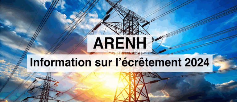 ARENH : information sur l'écrêtement 2024
